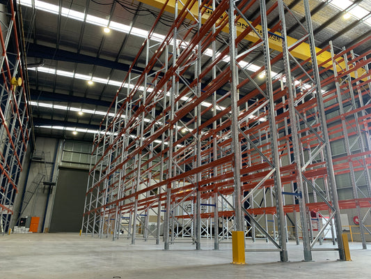 Well Designed Pallet Racking can use Warehouse space very effectively.