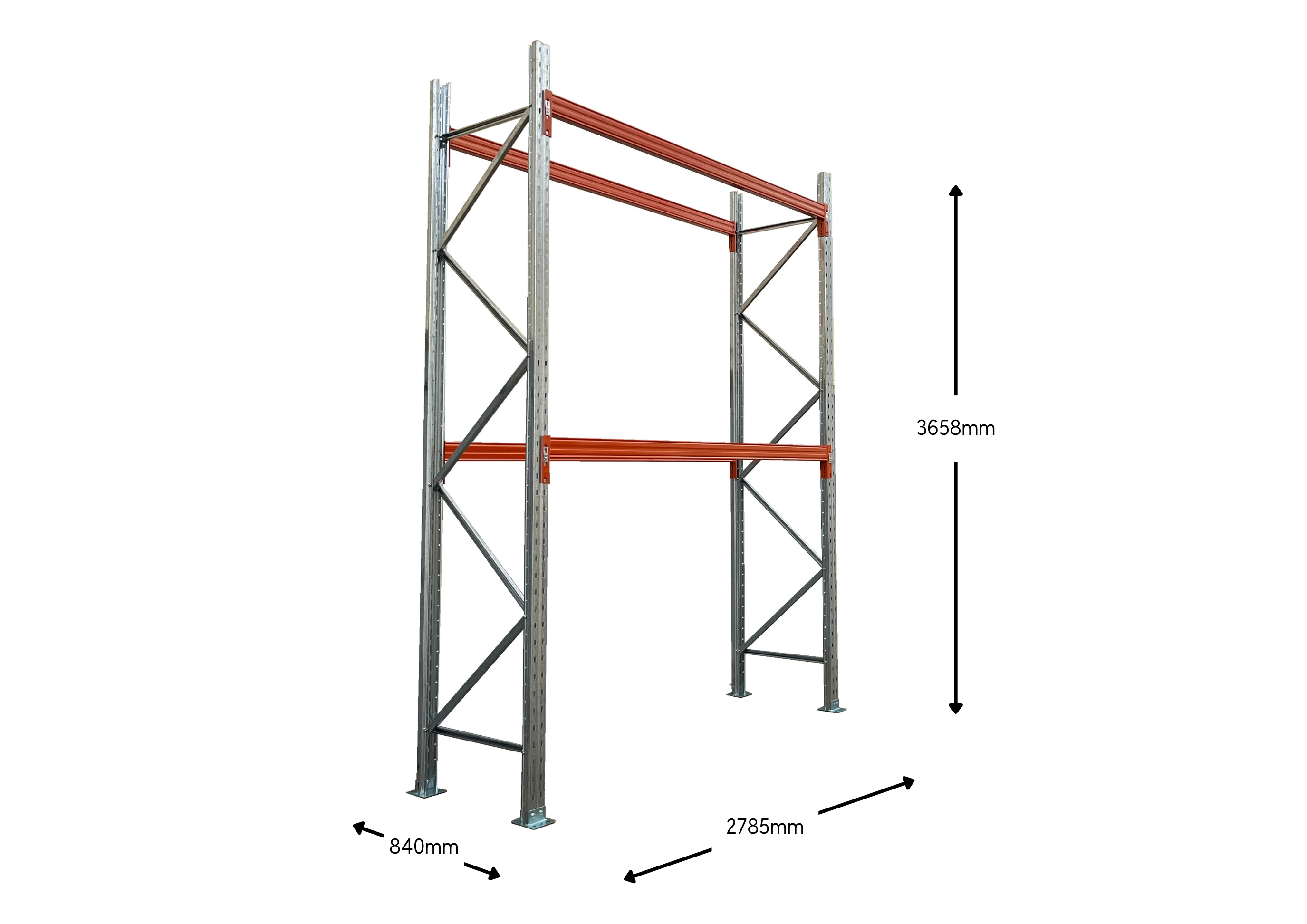 Selective Pallet Racking Single Bay Package