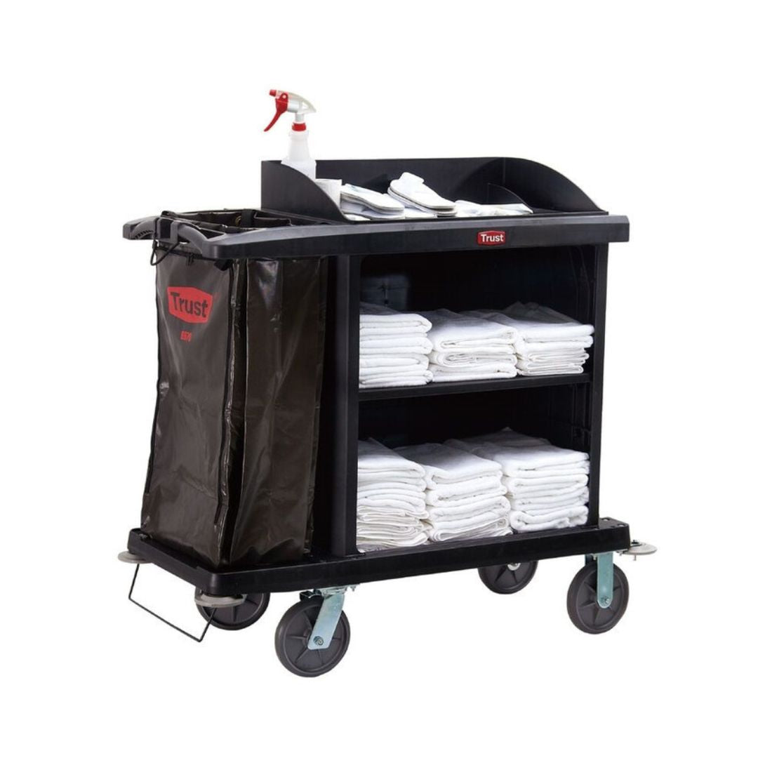 Cruise Housekeeping Cart - Black