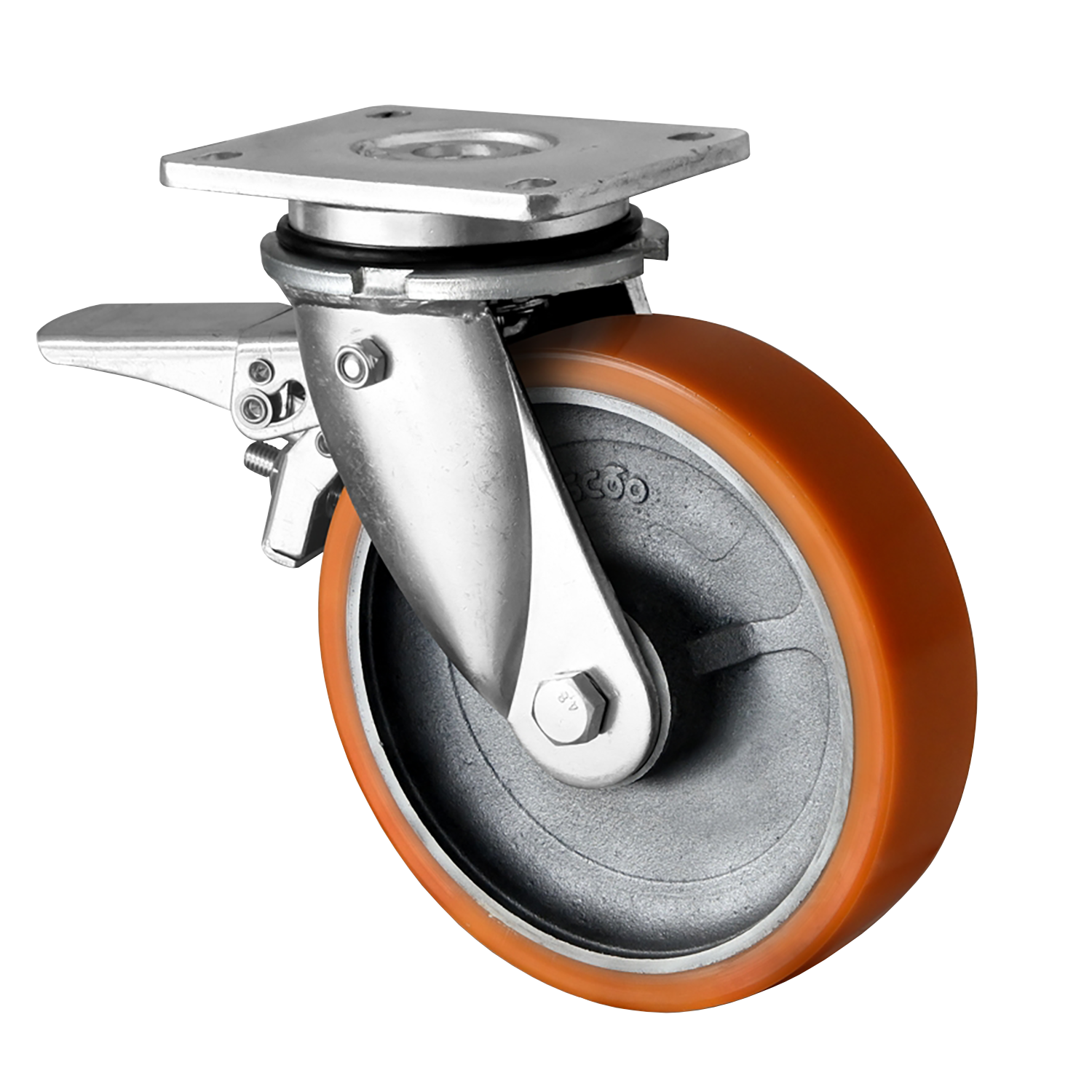 Polyurethane Extra Heavy Duty Castor 200mm