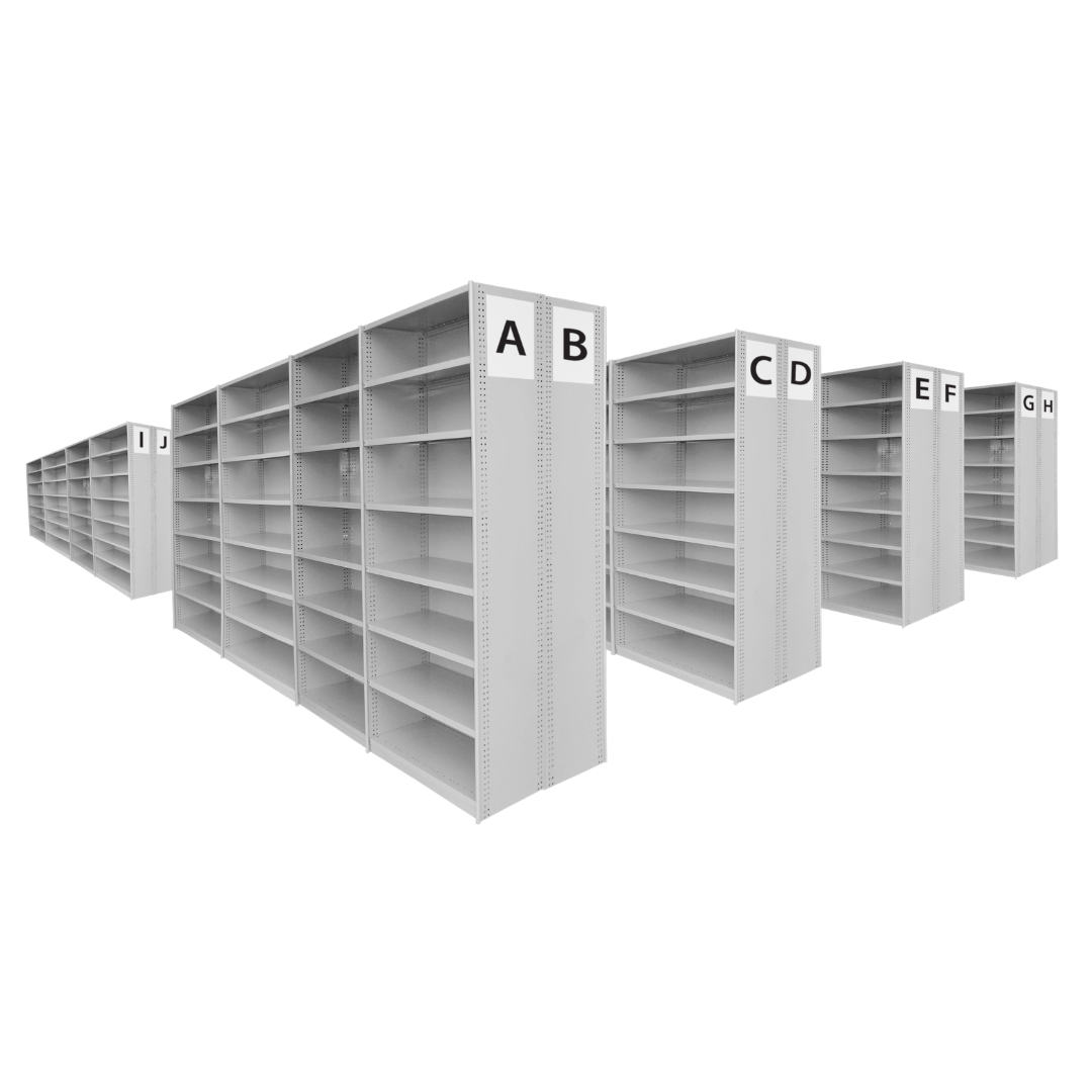 Rollpost Shelving Bay