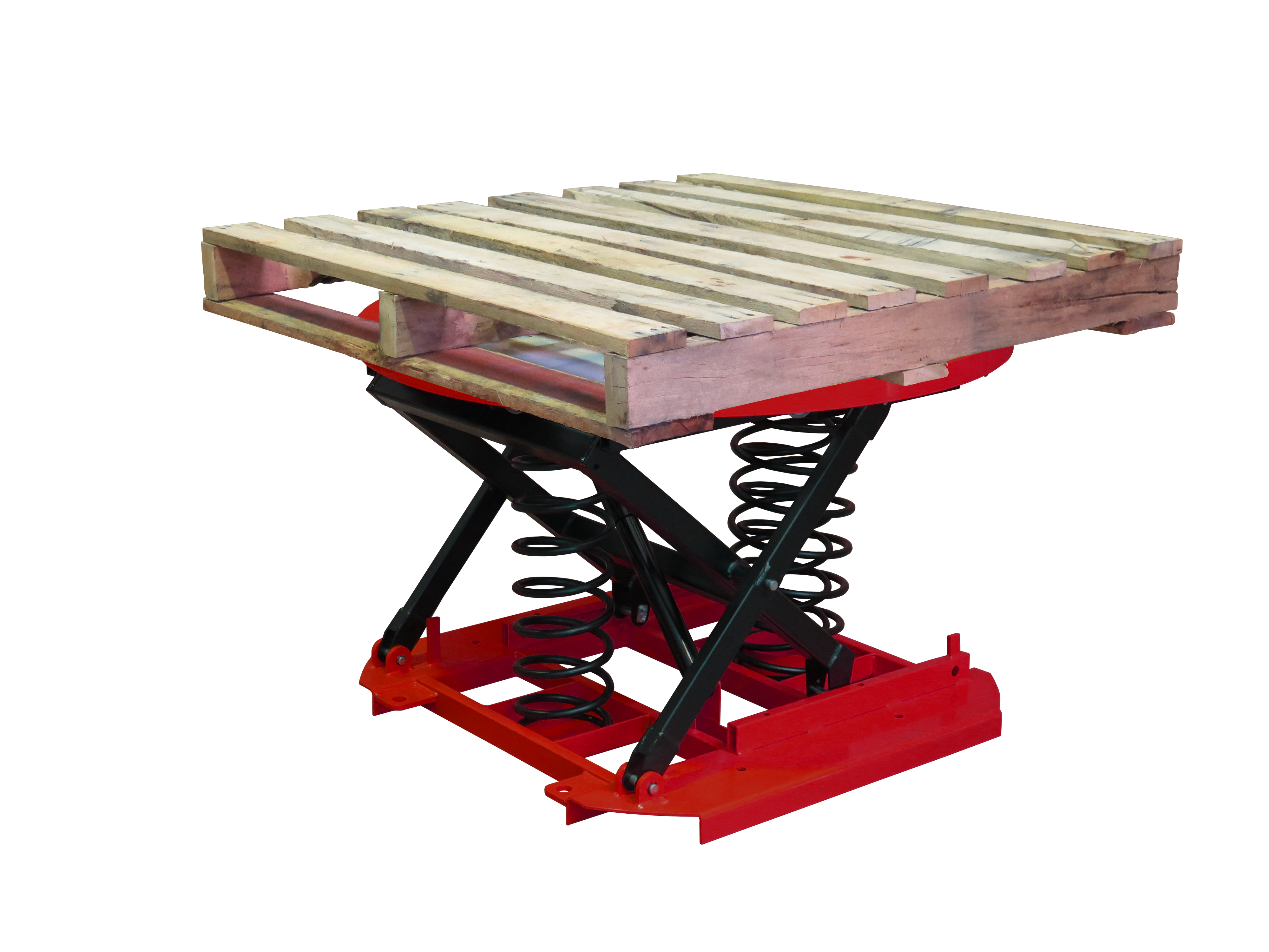 Spring Load Pallet Table