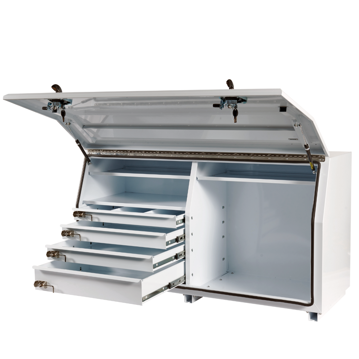 850 Series Steel Minebox with 4 Drawers