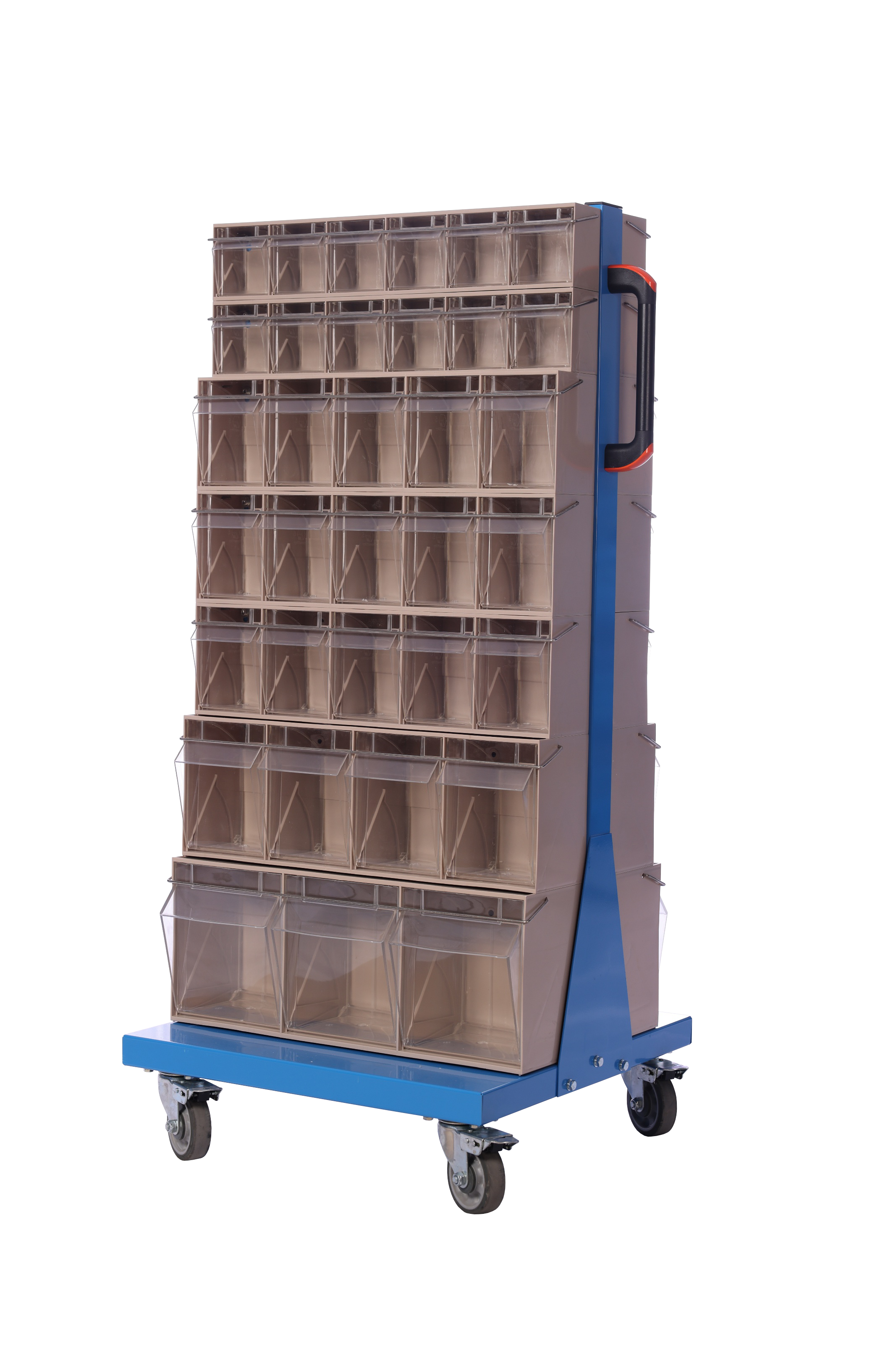 High Density Tiltbox Spare Parts Trolley