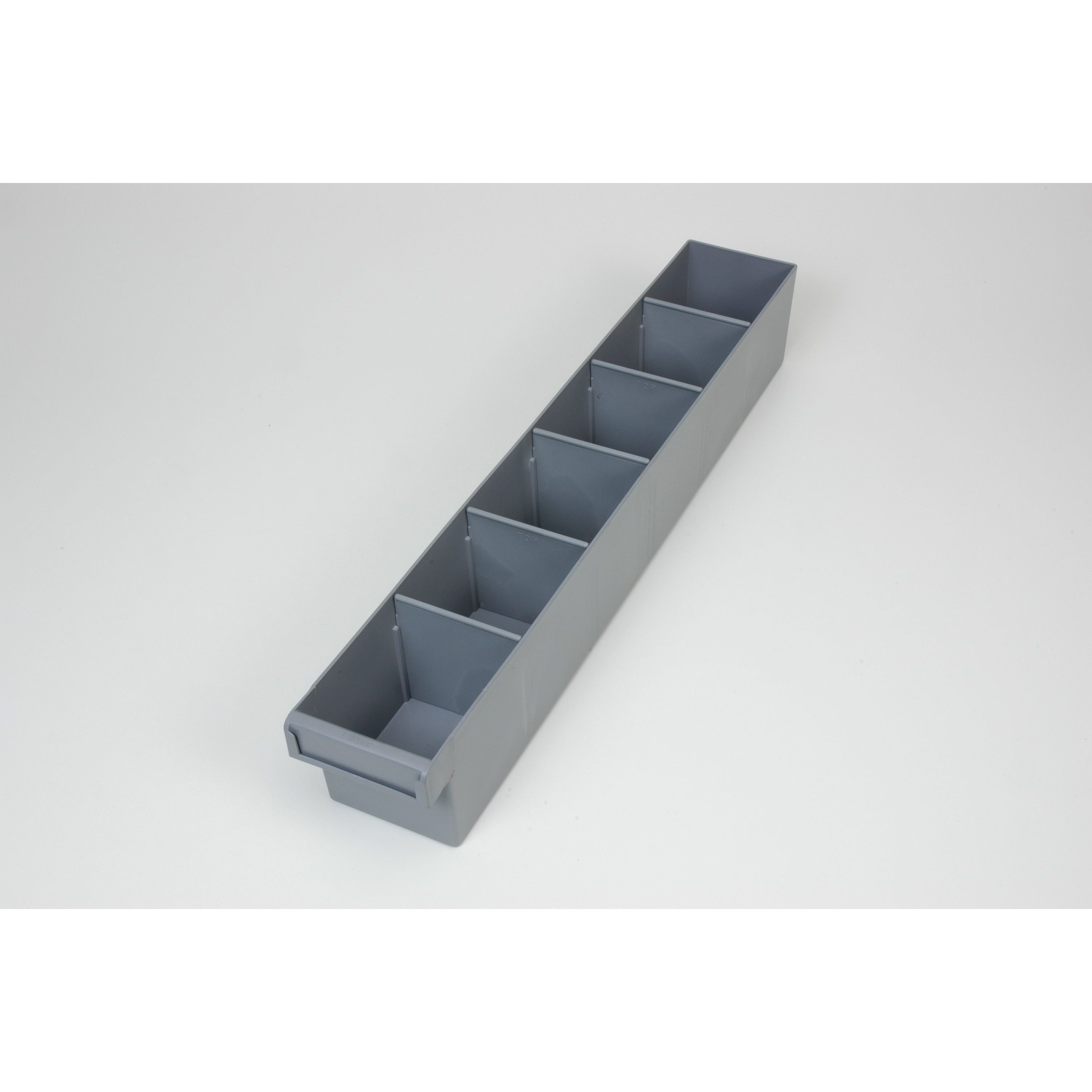 ReadyRack Spare Parts Tray 100x100x600 (Bulk) Grey Pack of 12