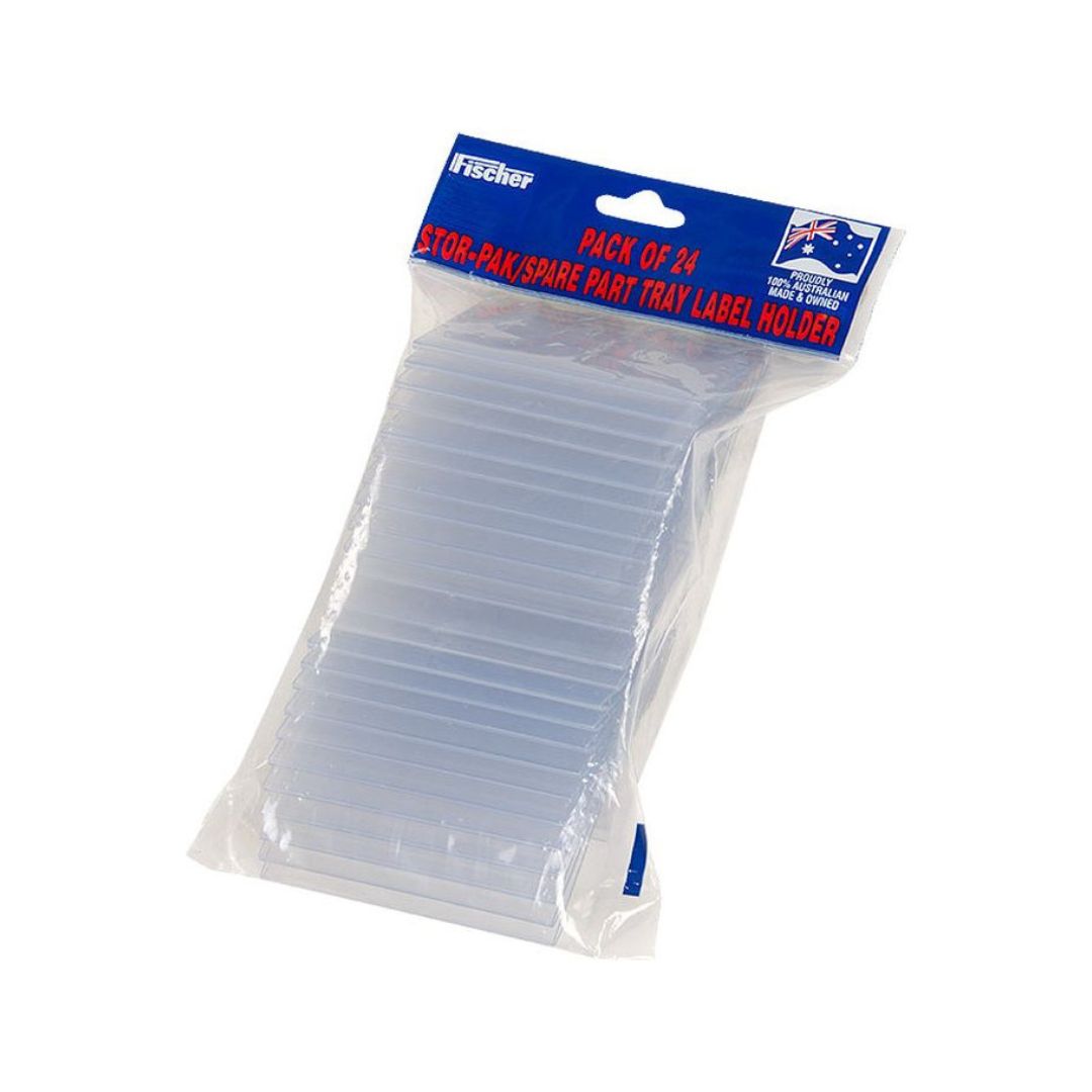 ReadyRack Plastic Label holders Pack of 24