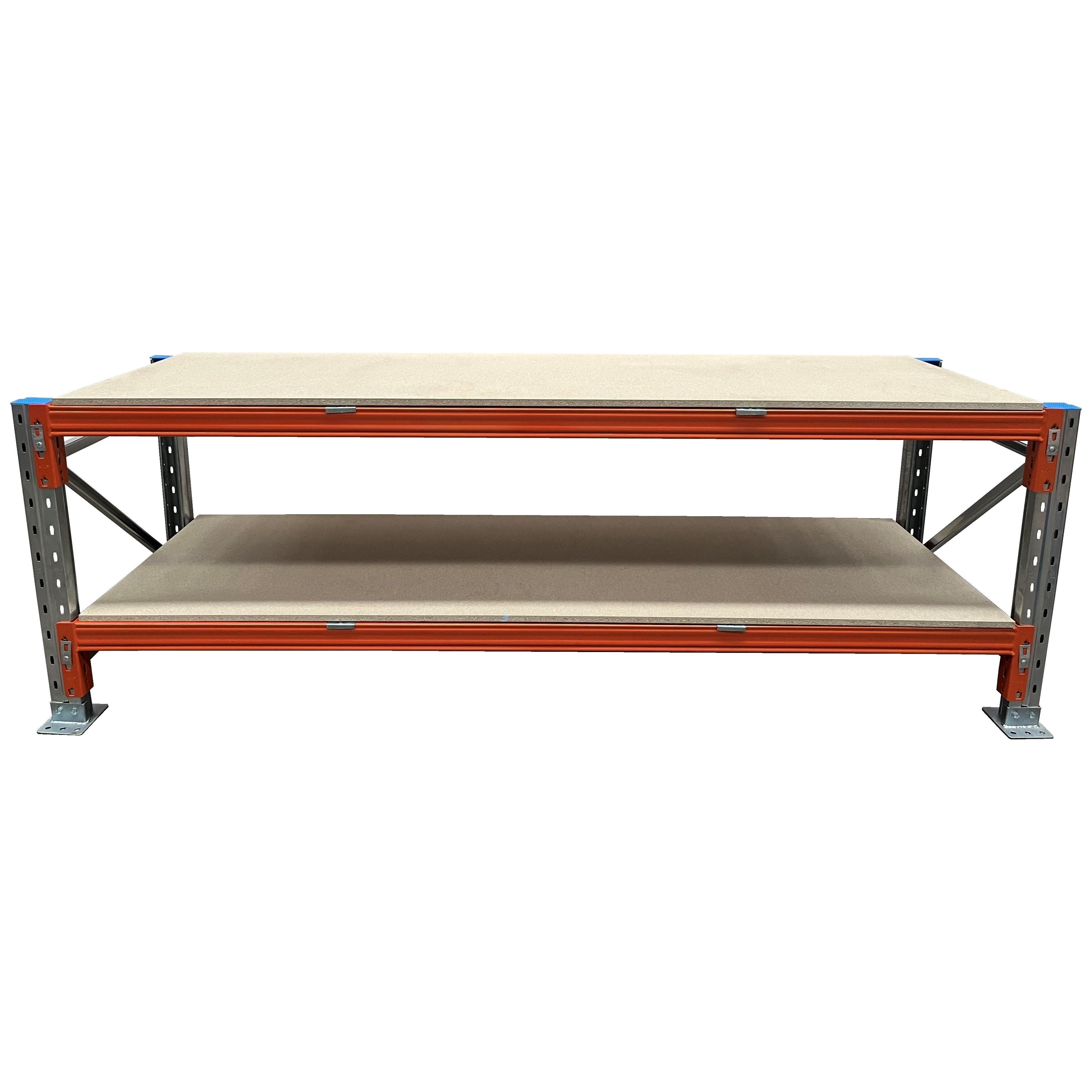 Pallet Racking Work Bench 4 2770mm W x 840mm D x 935mm H With Bott