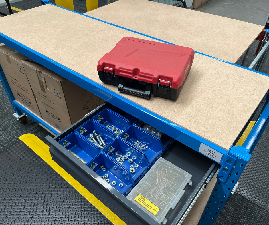 ReadyRack Workbench Storage Solution on a Budget