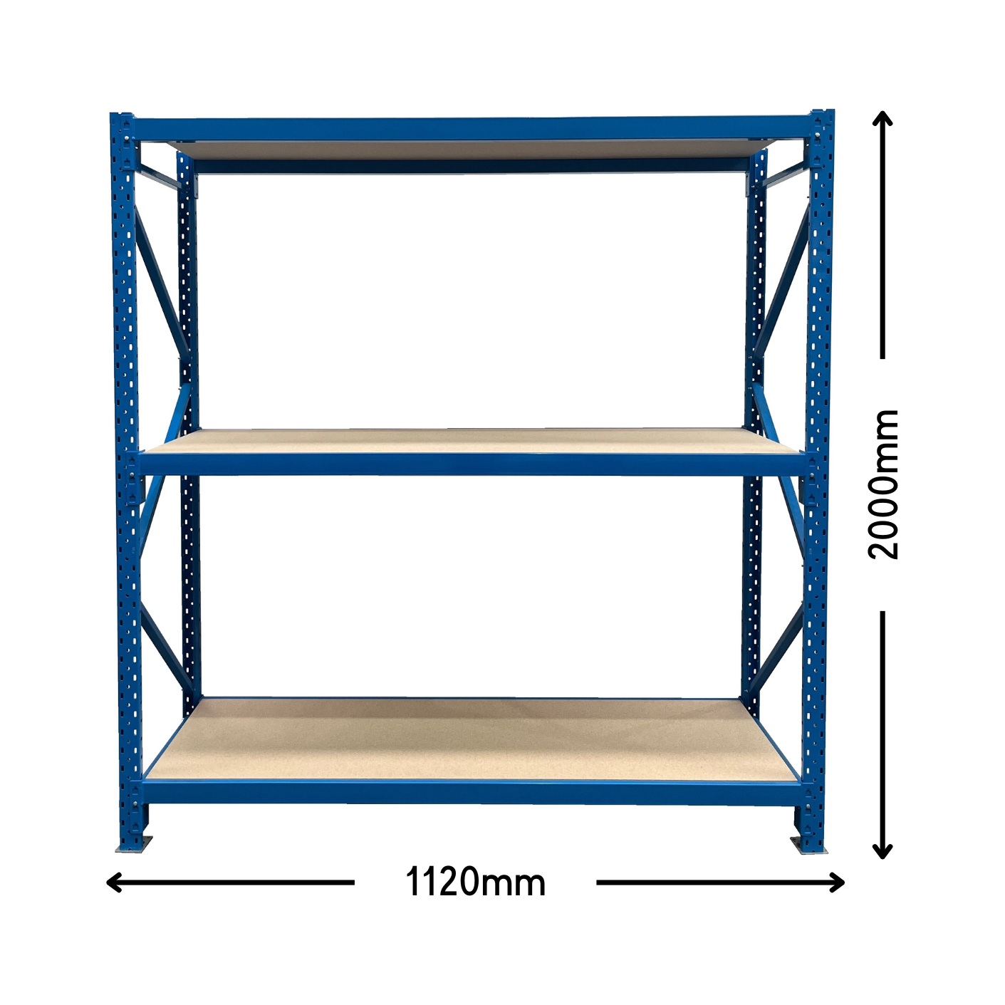 Garage Shelving Starter Bay With 3 Levels