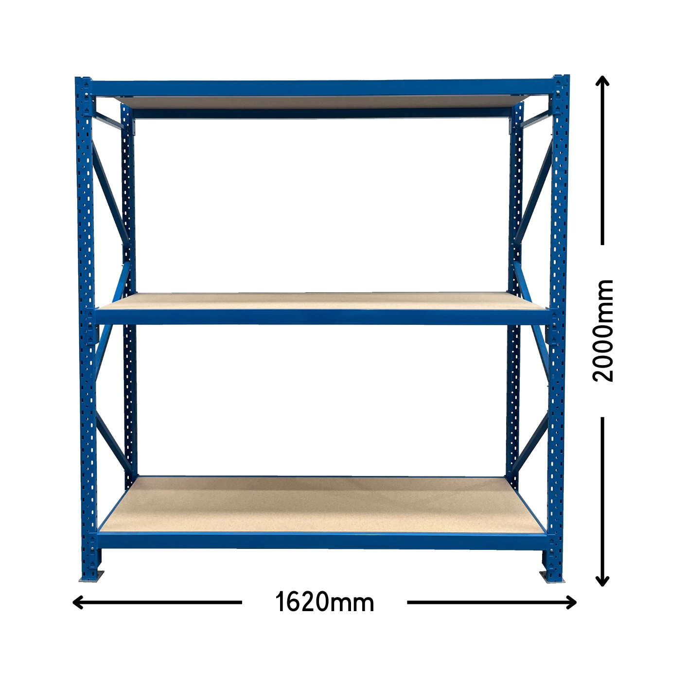 Garage Shelving Starter Bay With 3 Levels