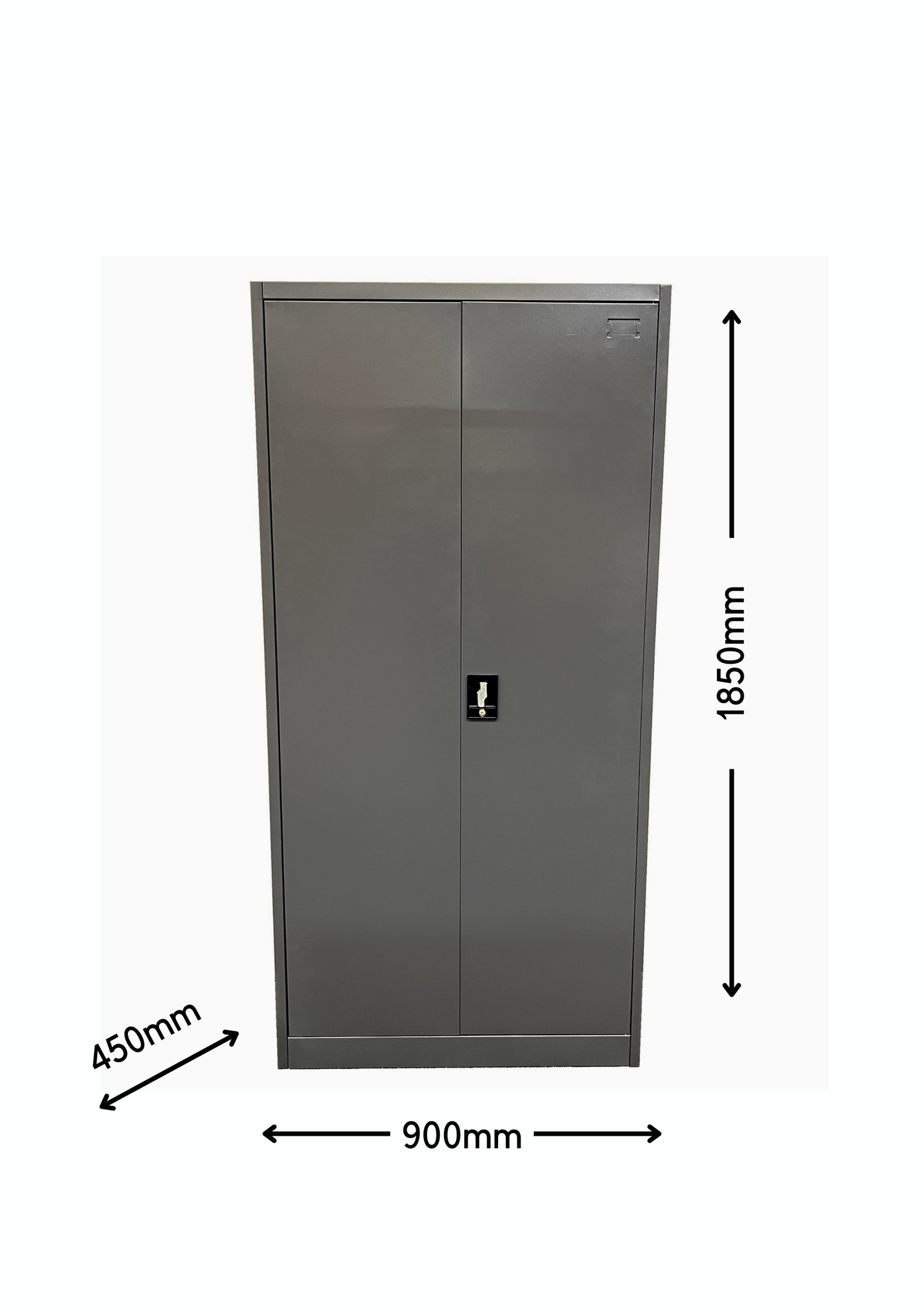 2 Door Utility Lockable Cabinet