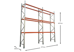 Pallet Racking Two Bay Package | Efficient Storage Solution