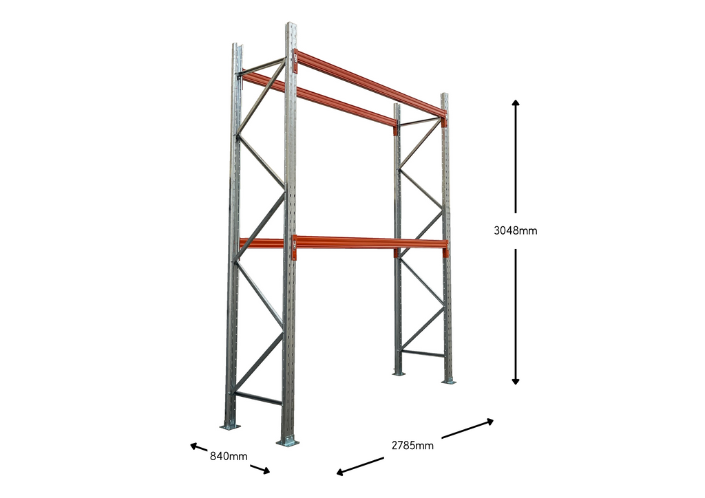 Guided Single Select Racking Pallet Racking Single Bay Package | Efficient Storage Deal