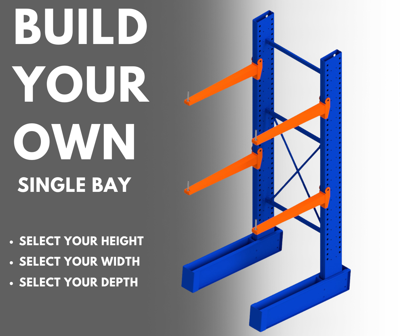 Starter Racking Cantilever Racking For Cage Angel Sar 10