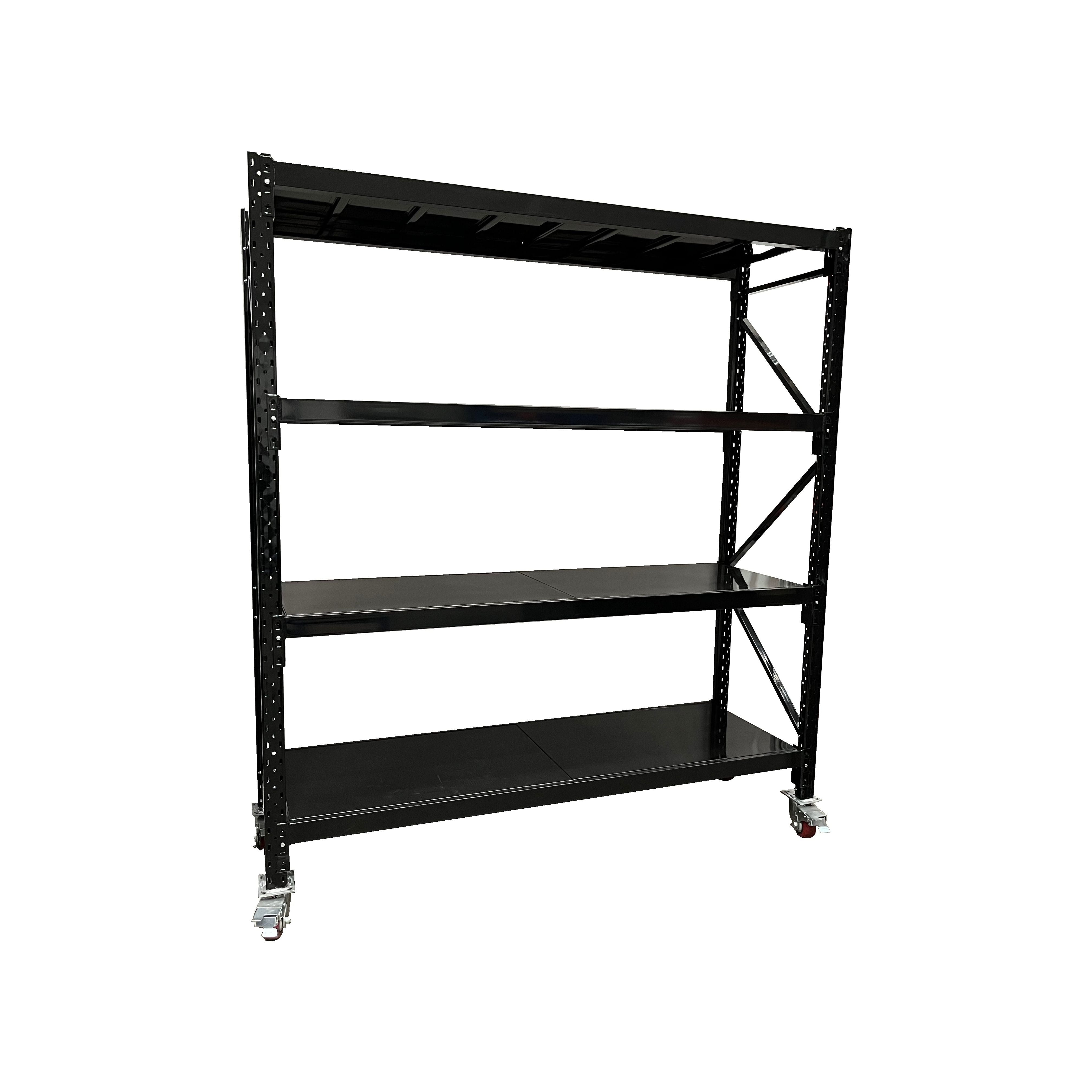 ReadyRack Black Mobile Metal Shelving 2150mm (h) x 1800mm (l)