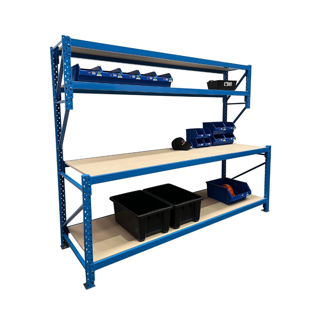 Garage Workstation 1920mm Long| Heavy Duty Garage Shelving