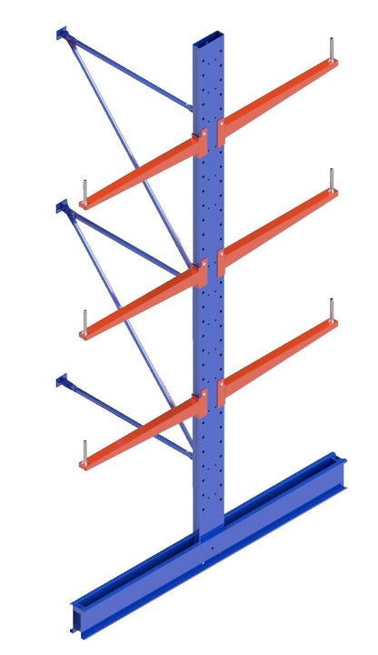 Medium Duty Cantilever Racking Double Sided Add On Bay