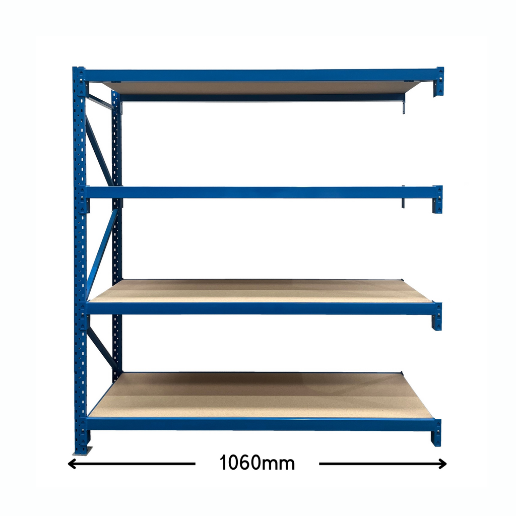 Longspan Add On Bay With 4 Levels | Long Span Shelf