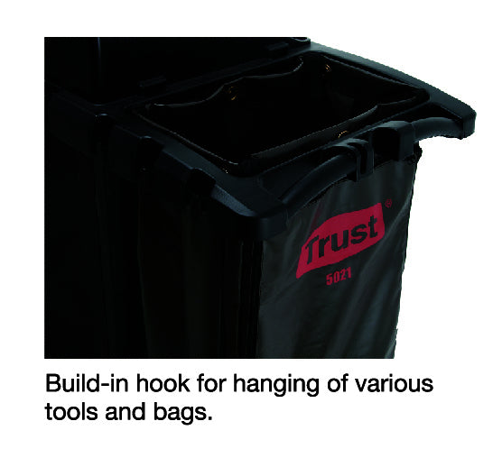 Cruise Housekeeping Cart - Black