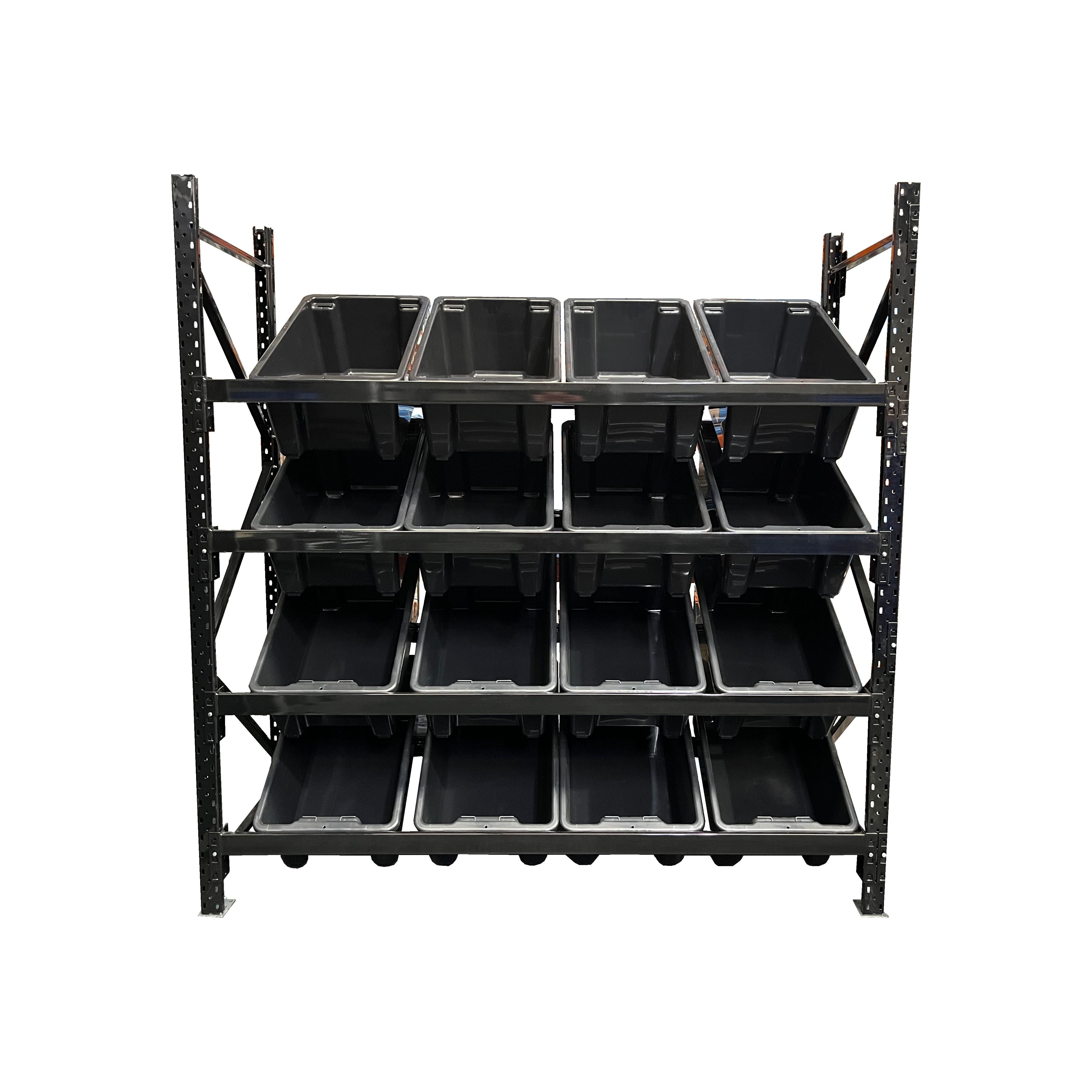 Ready Rack Shelfing Black Long Span Shelving Package Add On| Heavy Duty Longspan Shelving