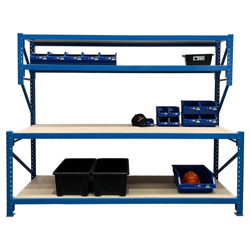 Garage Workstation 1920mm Long| Heavy Duty Garage Shelving