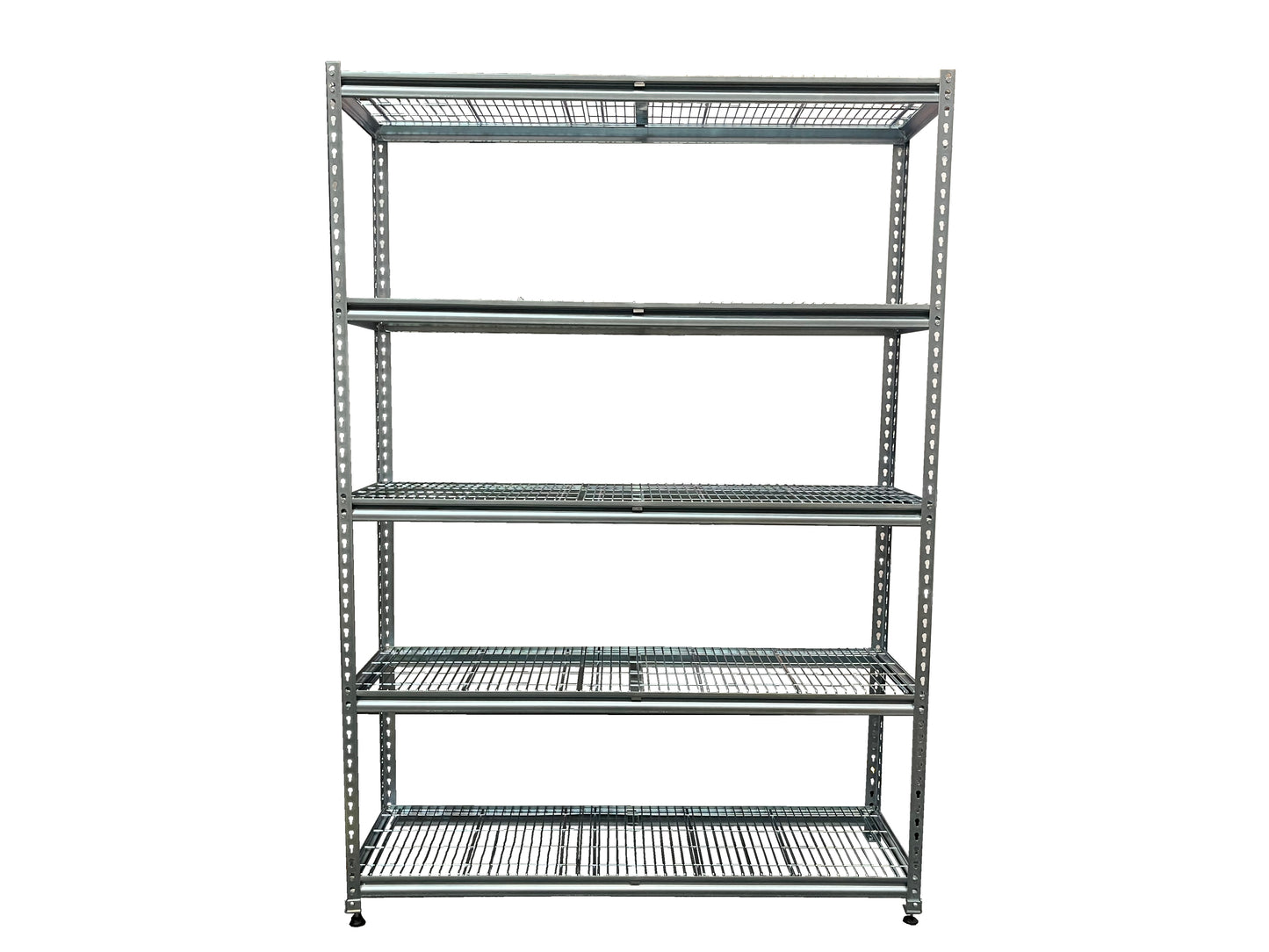 Cool Room Rivet Shelving With Mesh Shelves