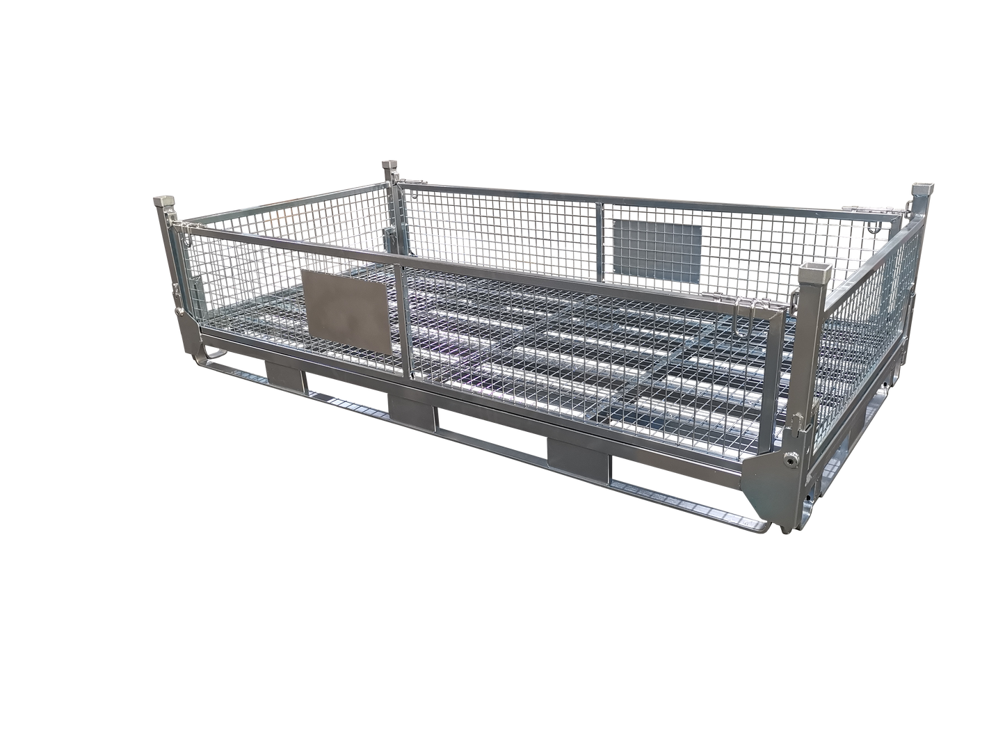 Double Collapsible Half Height Pallet Cage