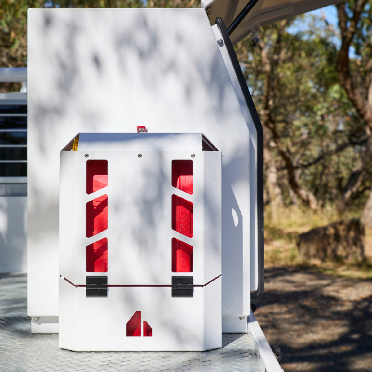 Lockable Jerry Can Holder