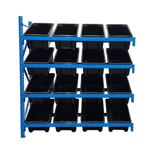 ReadyRack Long Span Shelving Package With Tubs 2000mm High Add On