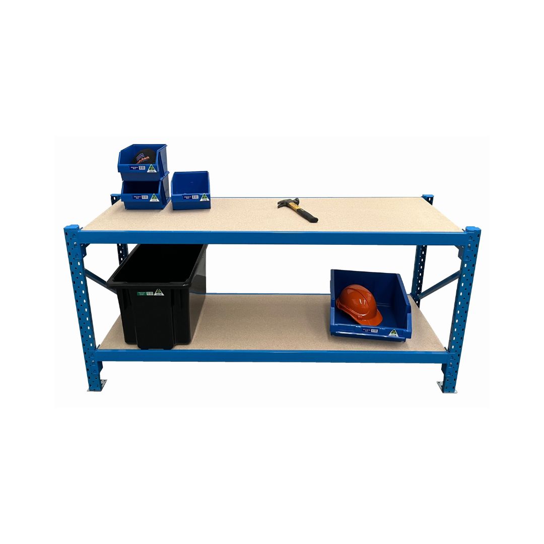 Non Racking Workbench Longspan Workbench: Including Bottom Shelf