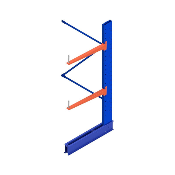 Bridge Bay Rack Medium Duty Cantilever Racking: Single Sided Add-On Bay