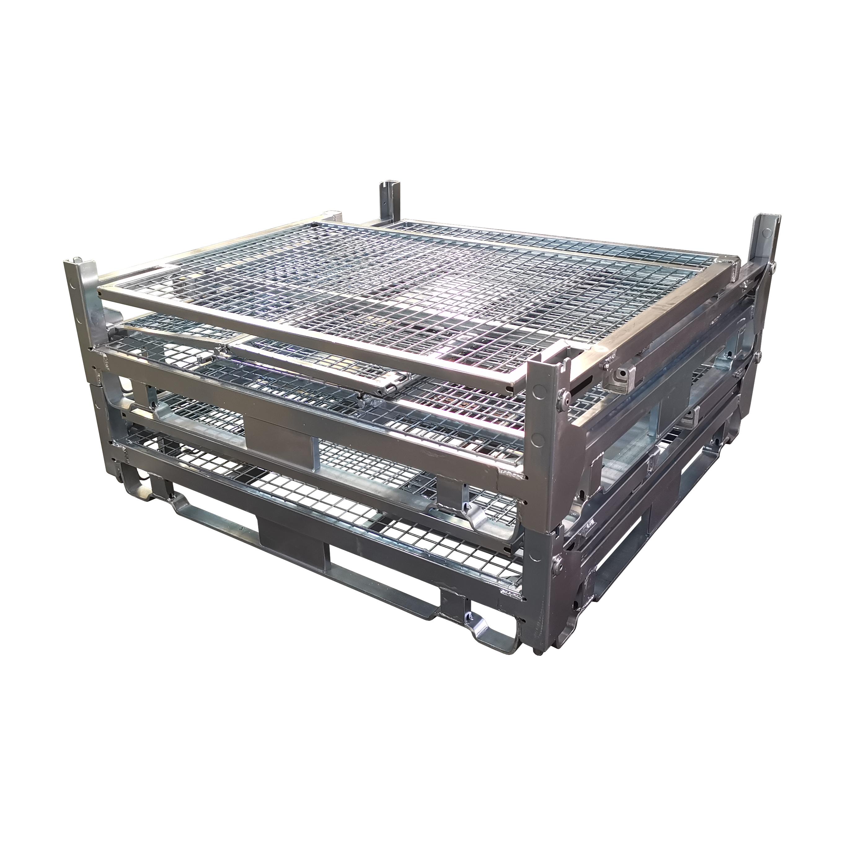 Collapsible Half Height Pallet Cage