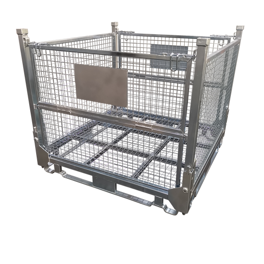 Full Height Collapsible Mesh Pallet Cage