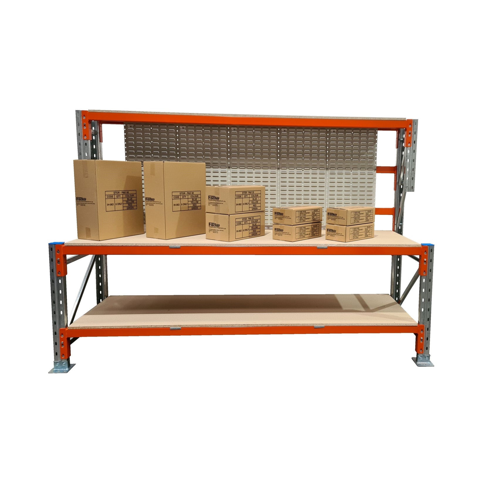 Work Zone Racking Boxes Ultimate Pallet Racking Work Station Bundle ONLINE ONLY