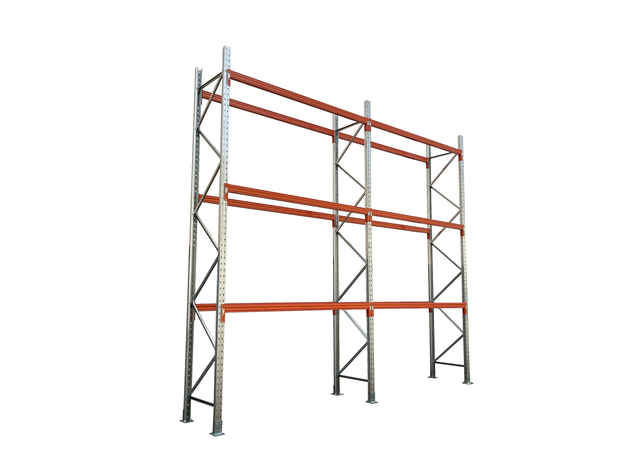 Bay Steel Racking Pallet Racking Two Bay Package | Efficient Storage Solution