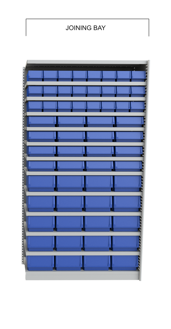 Parts Storage Shelving Bays Mixed