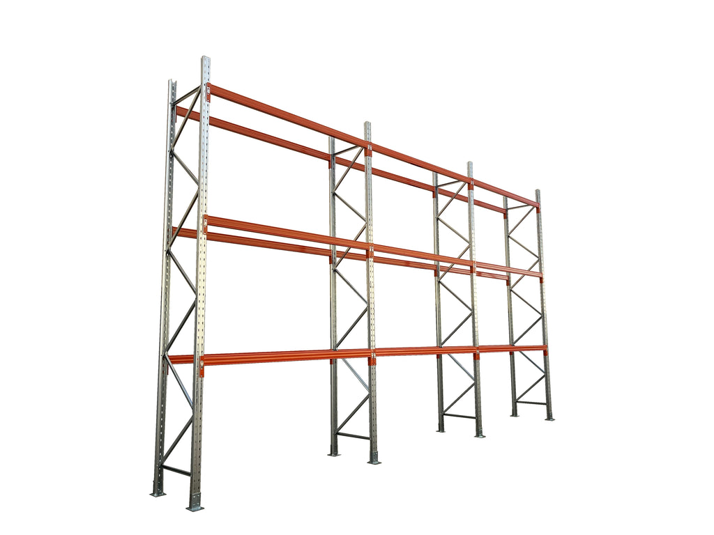 Pallet Racking 3deep Pallet Racking Three Bay Package | Efficient Storage Deal