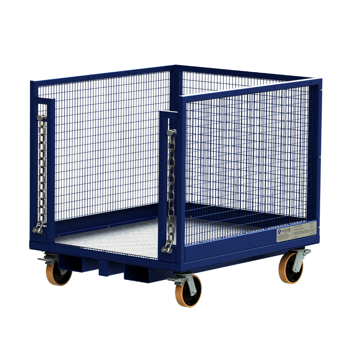 ReadyRack Order Picker Cage and Castors