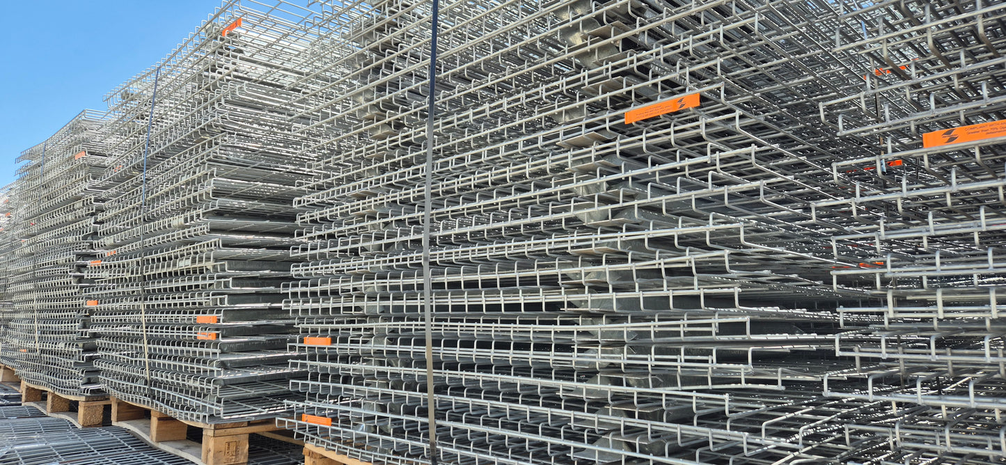 ReadyRack Second Hand Used Mesh Deck 1250mm x 840mm 2 Bar