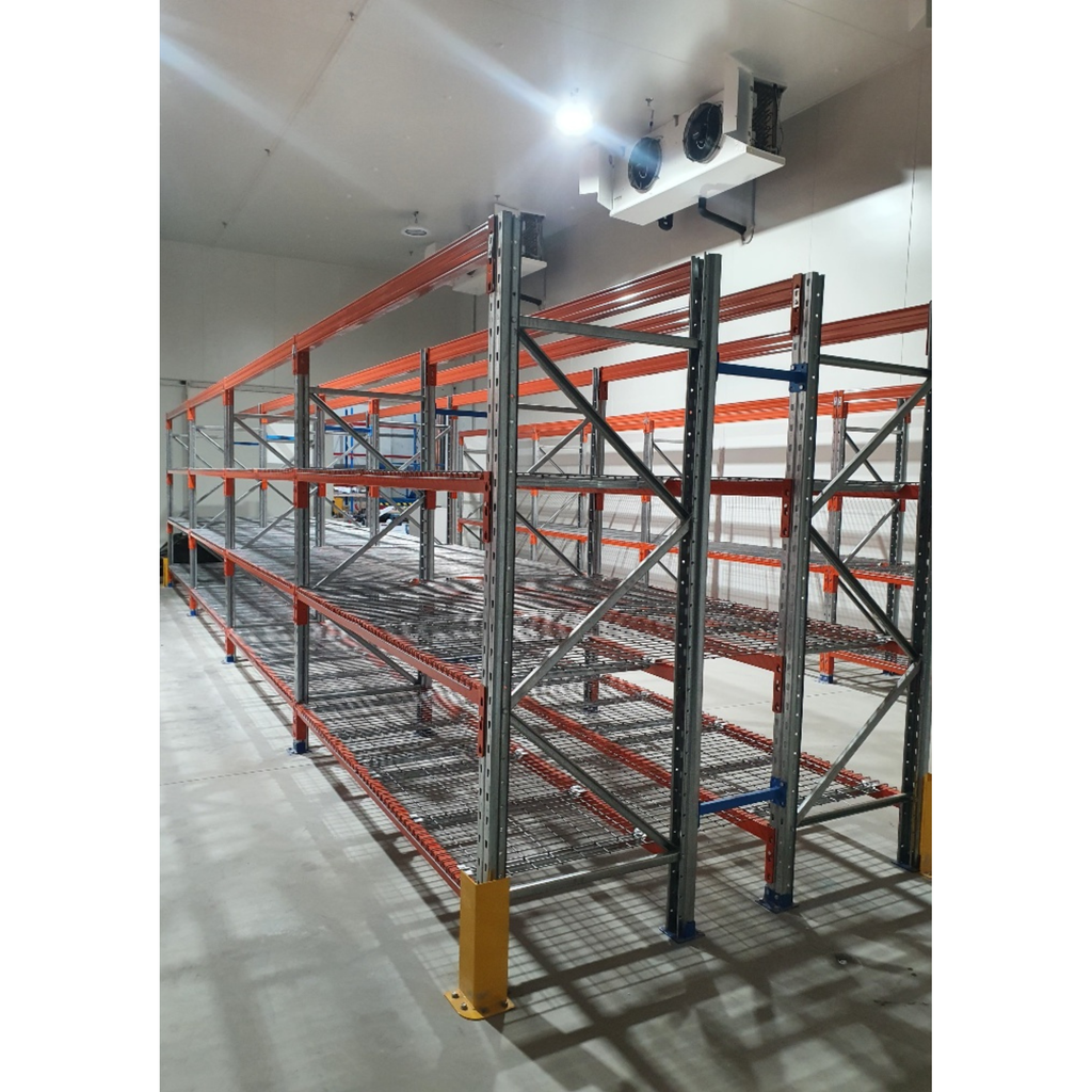 Starter Racking Heavy Duty Shelving Starter Bay 2438mm High with Mesh | Shelving Racking