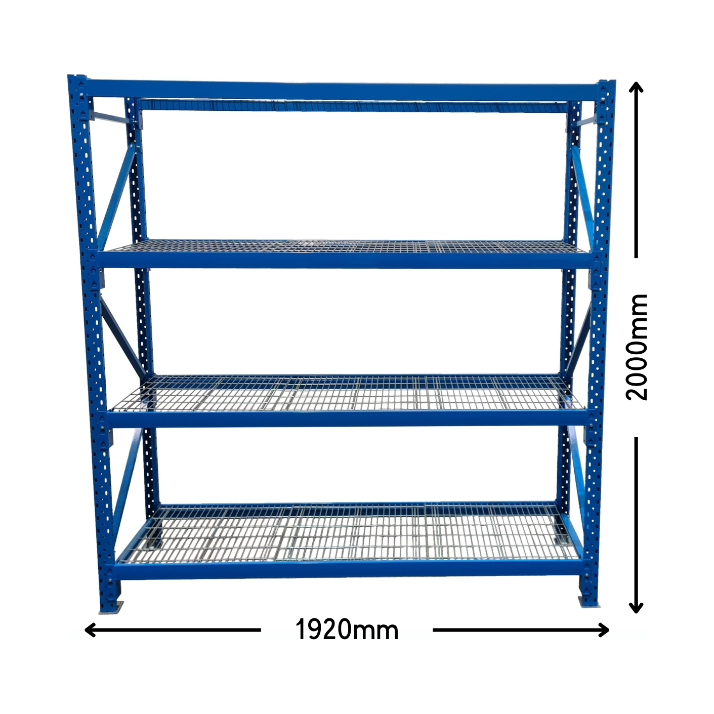 ReadyRack Long Span Coolroom Shelving Starter Bay 2000mm High x 1800mm Wide