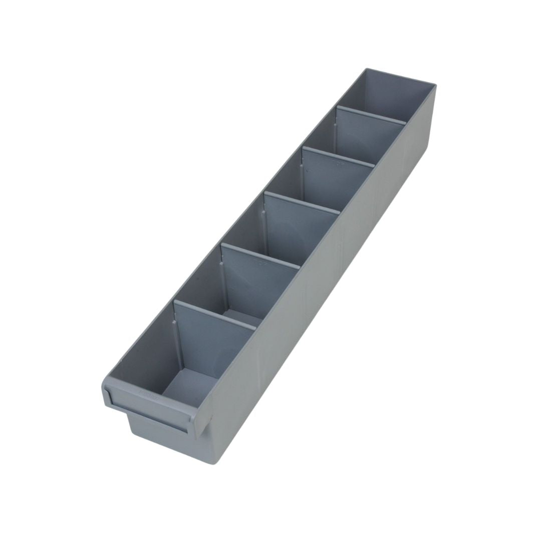 Bulk Grey Spare Parts Tray 100x100x600 - Pack of 12