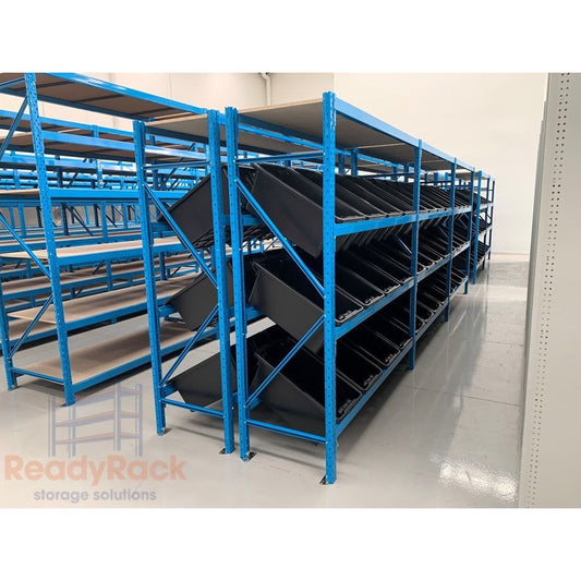 ReadyRack Long Span Shelving Package With Tubs 2000mm High